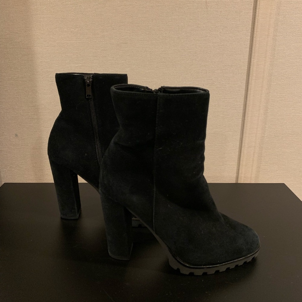 Aldo Doria Lug Sole Ankle Boots